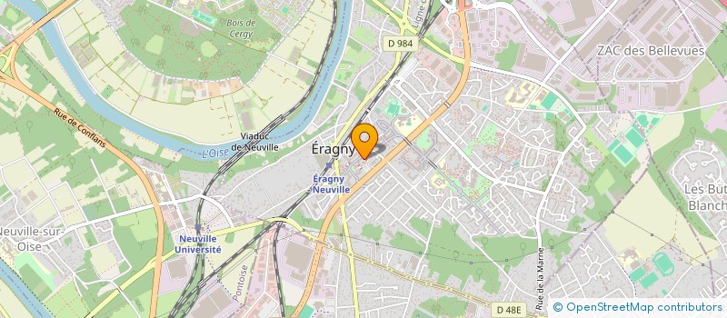 localisation de l'entreprise MADAME SABRINA MARNY à ERAGNY