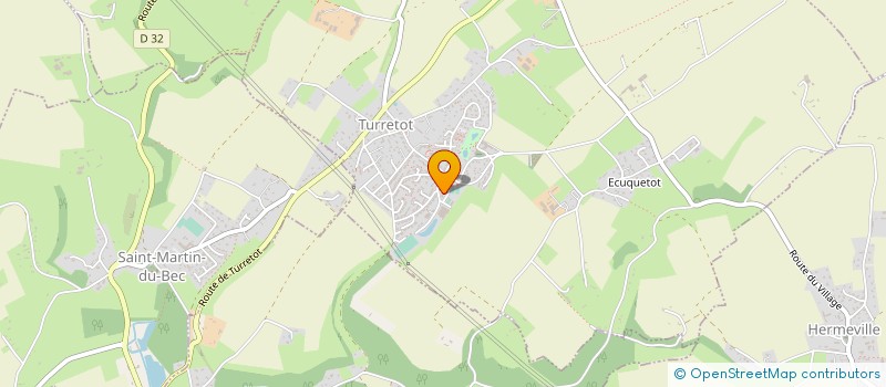 localisation de l'entreprise MADAME SABRINA MARTIN  TURRETOT