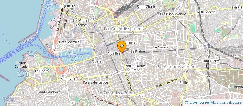 localisation de l'entreprise MADAME SABRINA MARTINEZ à MARSEILLE