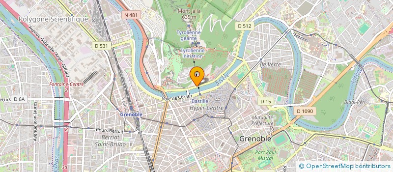 localisation de l'entreprise MADAME SABRINA MASELLA à GRENOBLE