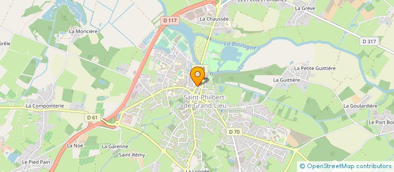 localisation de l'entreprise MADAME SABRINA MATTIUZZI à SAINT-PHILBERT-DE-GRAND-LIEU
