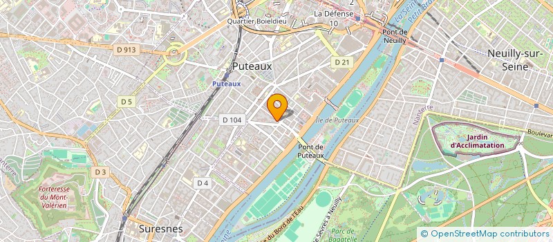 localisation de l'entreprise MADAME SABRINA MAURAS à PUTEAUX
