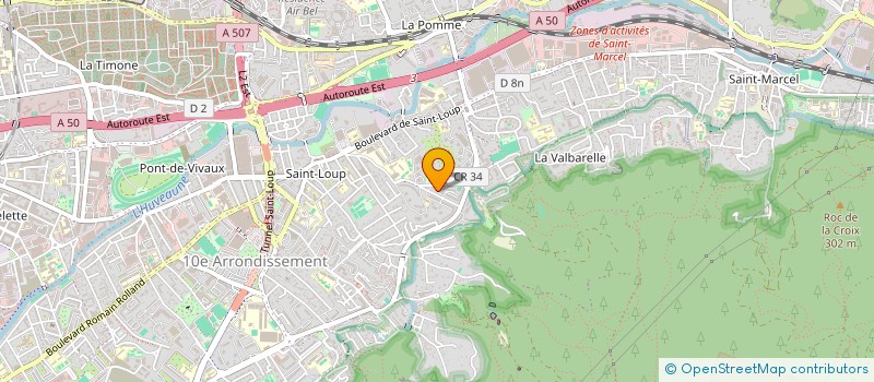 localisation de l'entreprise MADAME SABRINA MAUREL à MARSEILLE