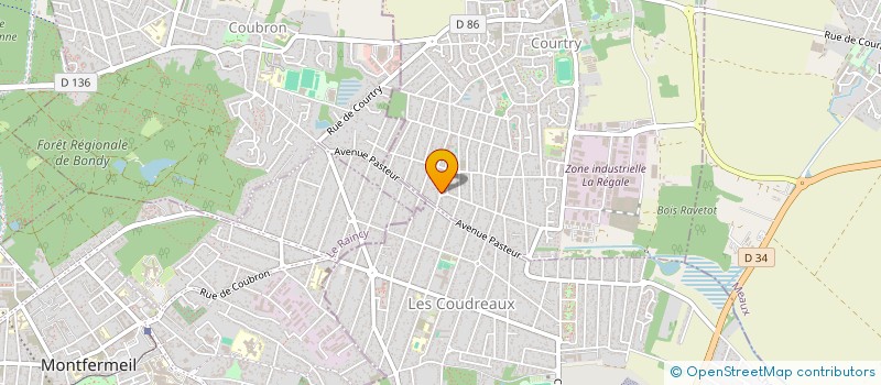 localisation de l'entreprise MADAME SABRINA MAYER à COURTRY