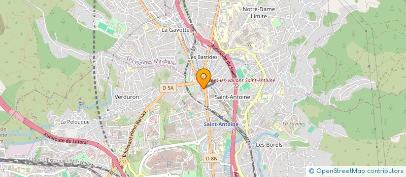 localisation de l'entreprise MADAME SABRINA MAZOUZ à MARSEILLE