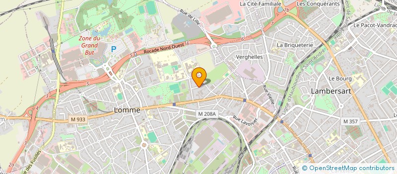 localisation de l'entreprise MADAME SABRINA MEHDI  LILLE