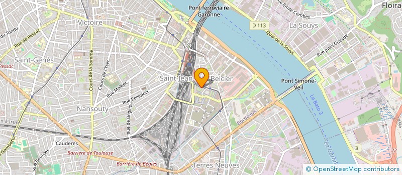 localisation de l'entreprise MADAME SABRINA MENAA  BORDEAUX