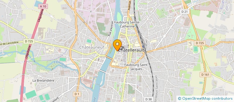 localisation de l'entreprise MADAME SABRINA MENSAH  CHATELLERAULT