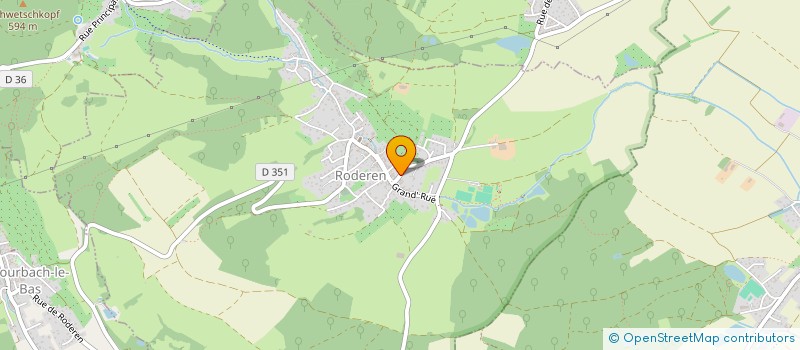 localisation de l'entreprise MADAME SABRINA MERABET  RODEREN