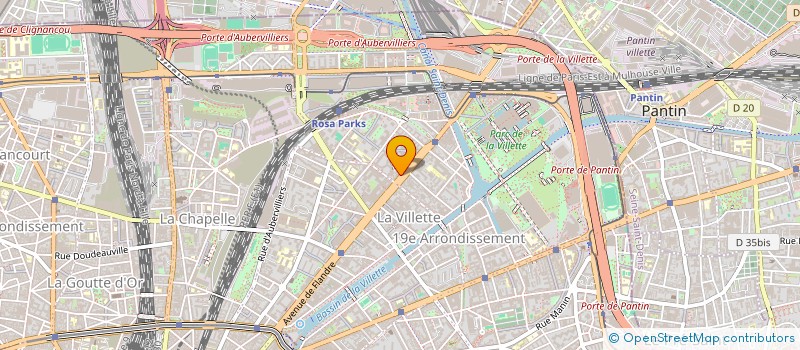 localisation de l'entreprise MADAME SABRINA MERIDJA  PARIS