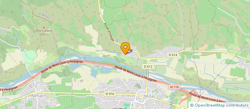 localisation de l'entreprise MADAME SABRINA MESAS  MILLAS