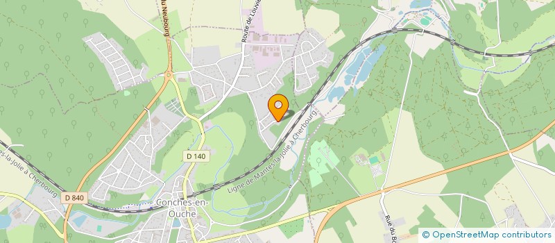 localisation de l'entreprise MADAME SABRINA METOT  CONCHES-EN-OUCHE