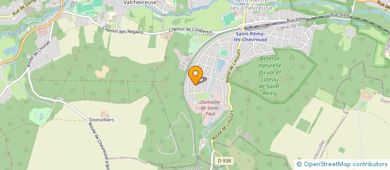 localisation de l'entreprise MADAME SABRINA MEZGHICHE  SAINT-REMY-LES-CHEVREUSE