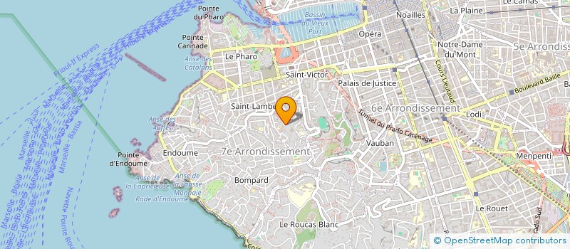 localisation de l'entreprise MADAME SABRINA MEZI  MARSEILLE