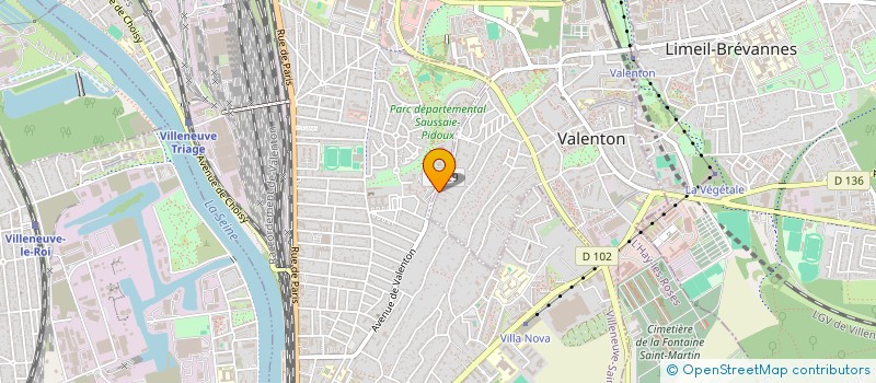 localisation de l'entreprise MADAME SABRINA MEZIANE  VALENTON