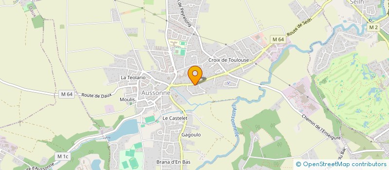 localisation de l'entreprise MADAME SABRINA MONNI à AUSSONNE