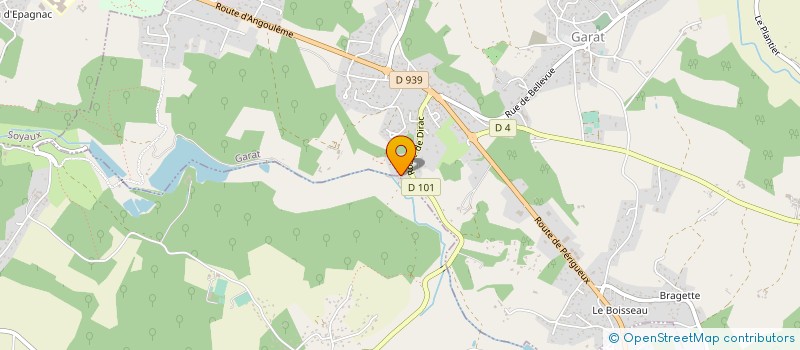 localisation de l'entreprise MADAME SABRINA MONTOUX  DIGNAC