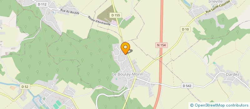 localisation de l'entreprise MADAME SABRINA MONZO  LE BOULAY-MORIN