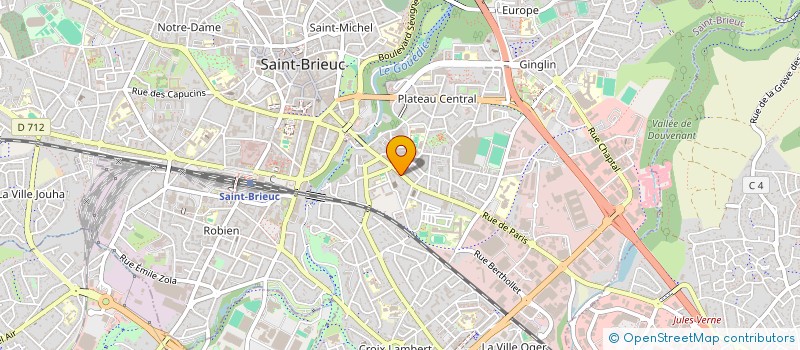 localisation de l'entreprise MADAME SABRINA MORIN à SAINT-BRIEUC