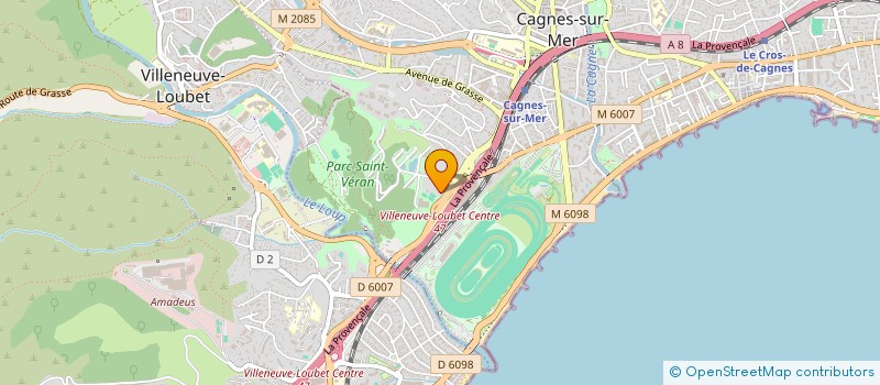 localisation de l'entreprise MADAME SABRINA MOTISI à CAGNES-SUR-MER