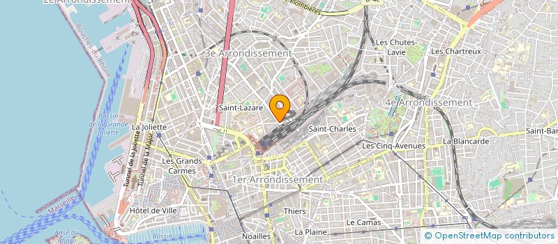 localisation de l'entreprise MADAME SABRINA MOUSSAOUI à MARSEILLE
