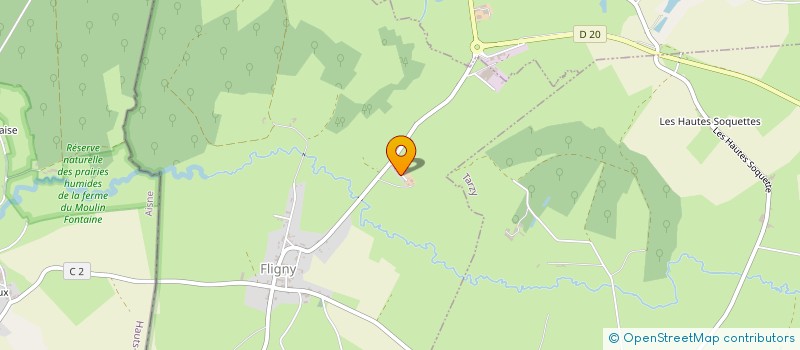 localisation de l'entreprise MADAME SABRINA MOUZET  FLIGNY