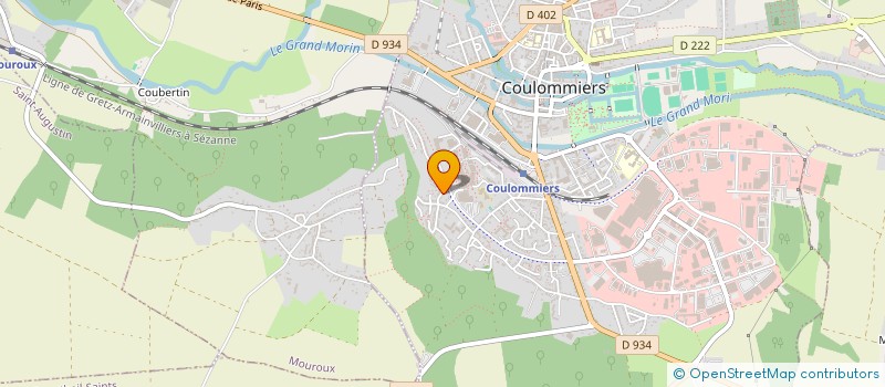 localisation de l'entreprise MADAME SABRINA NAEILY à COULOMMIERS