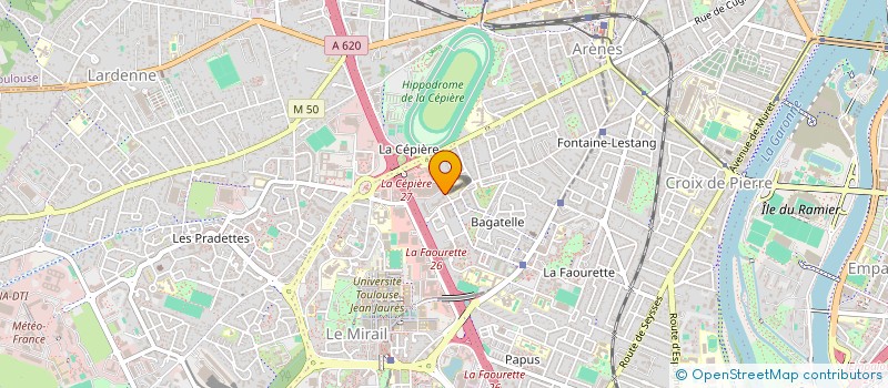 localisation de l'entreprise MADAME SABRINA NATTERO  TOULOUSE