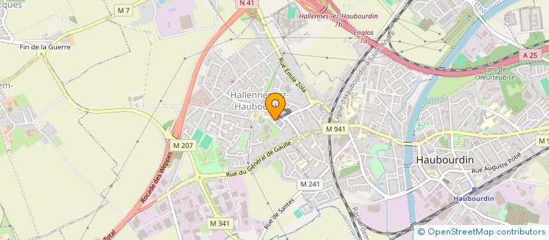 localisation de l'entreprise MADAME SABRINA NAVET à HALLENNES-LEZ-HAUBOURDIN