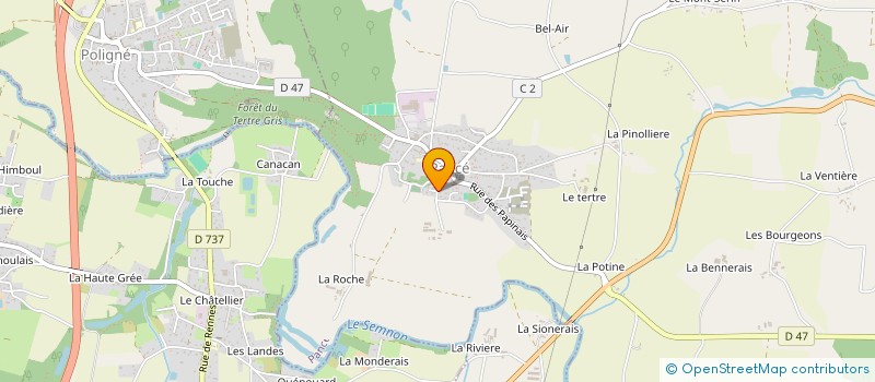 localisation de l'entreprise MADAME SABRINA NIEL  PANCE