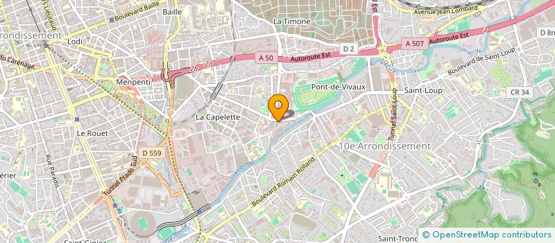 localisation de l'entreprise MADAME SABRINA NZOGO OLUI à MARSEILLE