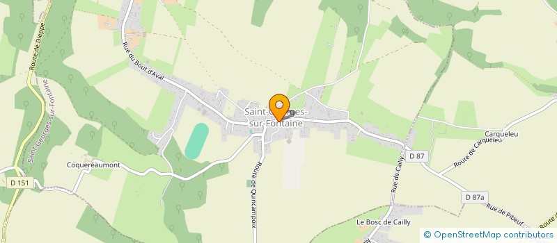 localisation de l'entreprise MADAME SABRINA OLIVET  SAINT-GEORGES-SUR-FONTAINE