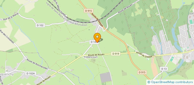 localisation de l'entreprise MADAME SABRINA OLIVIERI  RONCHEROLLES-EN-BRAY