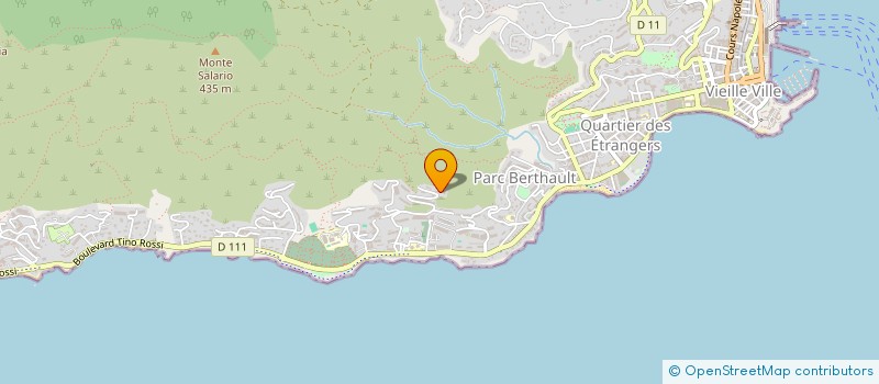 localisation de l'entreprise MADAME SABRINA ORLANDI à AJACCIO