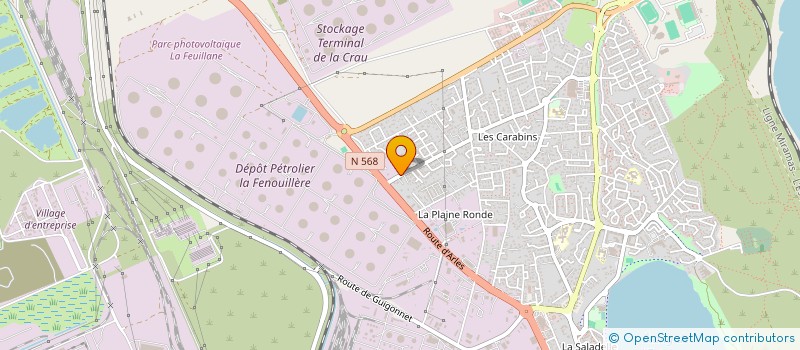 localisation de l'entreprise MADAME SABRINA ORTEGA  FOS-SUR-MER