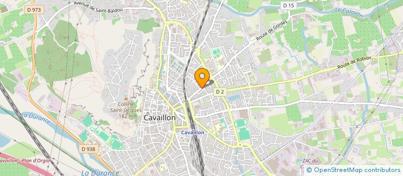 localisation de l'entreprise MADAME SABRINA OUICHAOUI à CAVAILLON