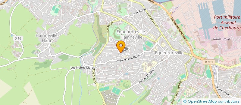 localisation de l'entreprise MADAME SABRINA OUKAOUR  CHERBOURG-EN-COTENTIN