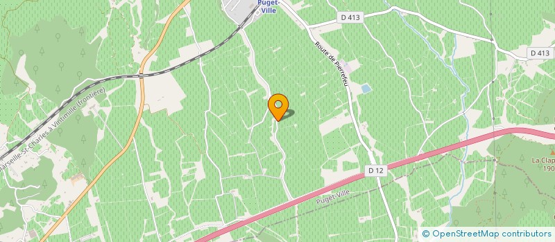 localisation de l'entreprise MADAME SABRINA PALMIERI  PUGET-VILLE