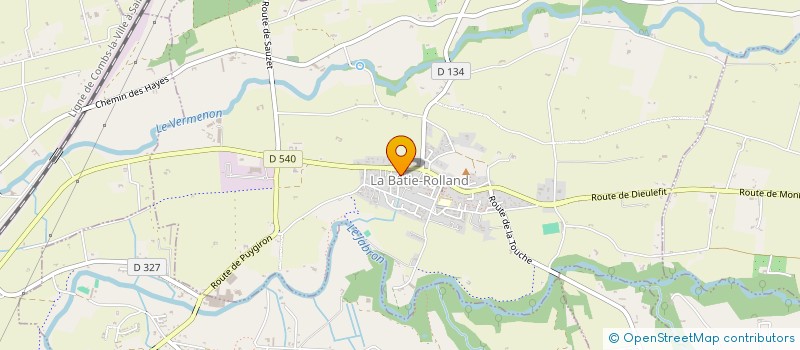 localisation de l'entreprise MADAME SABRINA PANATTONI  LA BATIE-ROLLAND