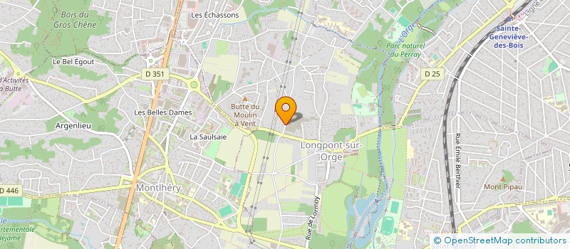 localisation de l'entreprise MADAME SABRINA PARCINEAU à LONGPONT-SUR-ORGE