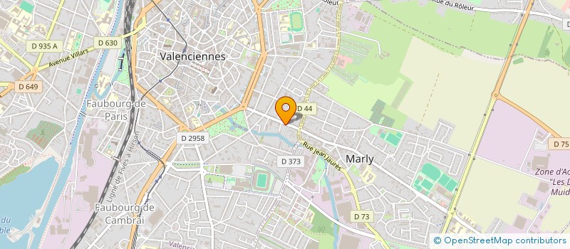 localisation de l'entreprise MADAME SABRINA PARIS à VALENCIENNES