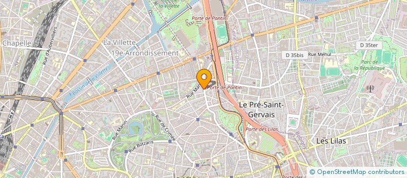 localisation de l'entreprise MADAME SABRINA PARRAVANO  PARIS