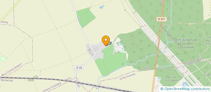 localisation de l'entreprise MADAME SABRINA PASCAL  LISSY