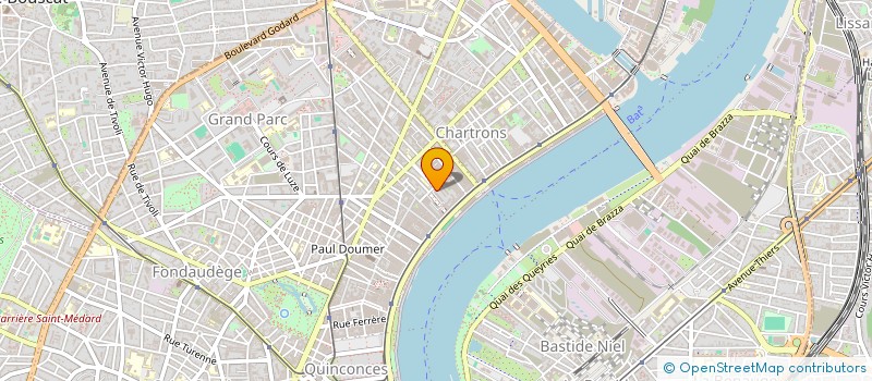 localisation de l'entreprise MADAME SABRINA PATRY à BORDEAUX