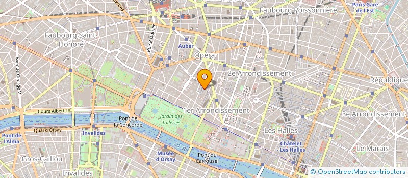 localisation de l'entreprise MADAME SABRINA PAZE à PARIS