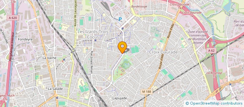 localisation de l'entreprise MADAME SABRINA PERES à TOULOUSE