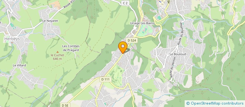 localisation de l'entreprise MADAME SABRINA PERREAU  VAULNAVEYS-LE-HAUT