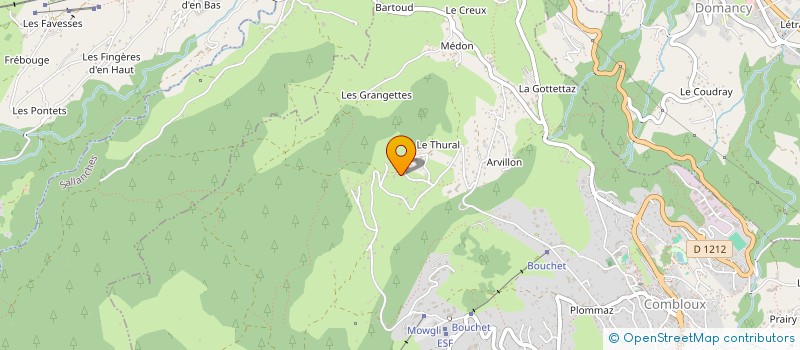 localisation de l'entreprise MADAME SABRINA PERROLLAZ  COMBLOUX