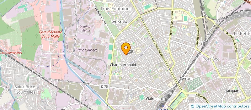 localisation de l'entreprise MADAME SABRINA PIERRE à REIMS