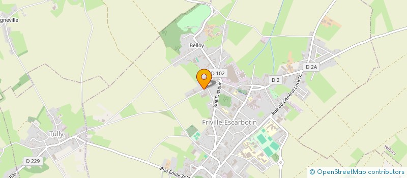 localisation de l'entreprise MADAME SABRINA PINEAU  FRIVILLE-ESCARBOTIN